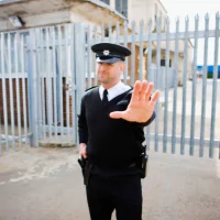 a police officer's uniform is a sign of approval